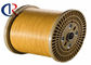 Color natural FRP Rod, disposición plástica reforzada epóxido del cable interior de la fibra de Kevlar de la base de KFRP