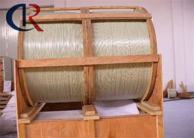 Miembro de fuerza de Pultruded FRP para el carrete de la madera contrachapada del cable óptico o el paquete del carrete del plástico