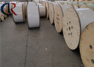Material blanco de KFRP, plástico reforzado fibra interior de Aramid del cable de fribra óptica